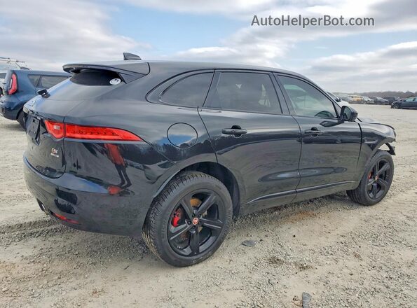 SADCM2BV7HA881313 2017 JAGUAR F-PACE Black Հետևի աջ