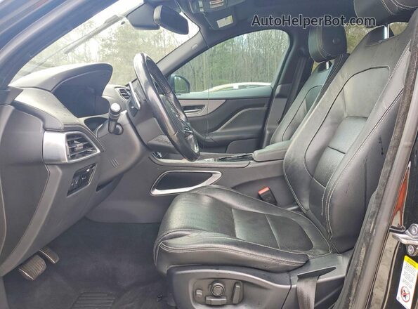 SADCM2BV7HA881313 2017 JAGUAR F-PACE Black Սալոնի դիմացի տեսք