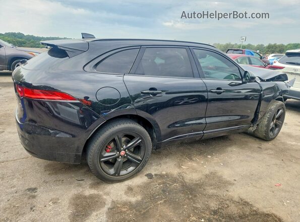 SADCM2BV8HA498190 2017 JAGUAR F-PACE Black უკანა მარჯვენა