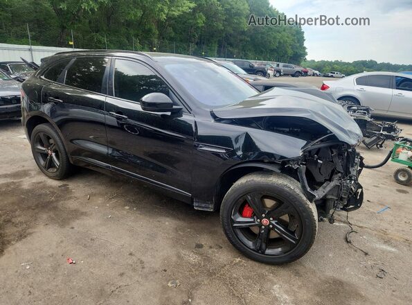 SADCM2BV8HA498190 2017 JAGUAR F-PACE Black წინა მარჯვენა