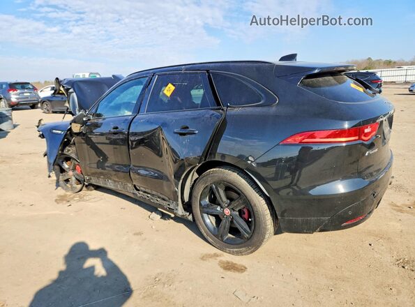 SADCM2BV8HA899772 2017 JAGUAR F-PACE Black უკანა მარცხენა