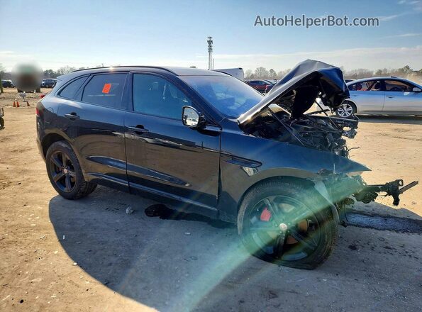 SADCM2BV8HA899772 2017 JAGUAR F-PACE Black წინა მარჯვენა