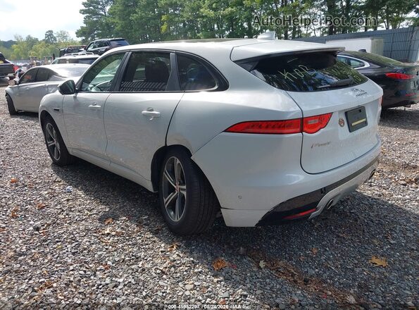 SADCM2BV9HA079507 2017 JAGUAR F-PACE Белый Задняя левая четверть