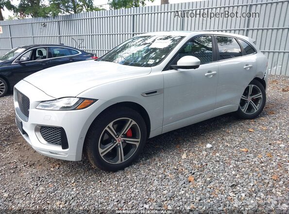 SADCM2BV9HA079507 2017 JAGUAR F-PACE Белый Передняя левая четверть