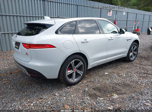 SADCM2BV9HA079507 2017 JAGUAR F-PACE Белый Задняя правая четверть