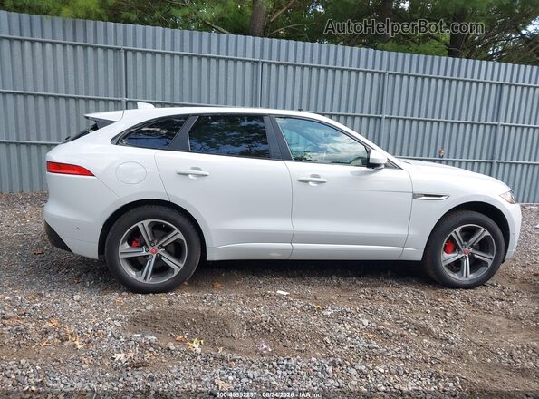 SADCM2BV9HA079507 2017 JAGUAR F-PACE Белый Вид задней части салона