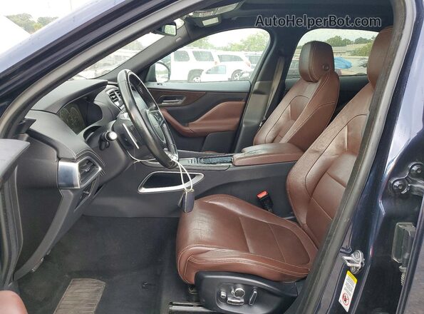 SADCM2FV1JA202670 2018 JAGUAR F-PACE Blue Սալոնի դիմացի տեսք