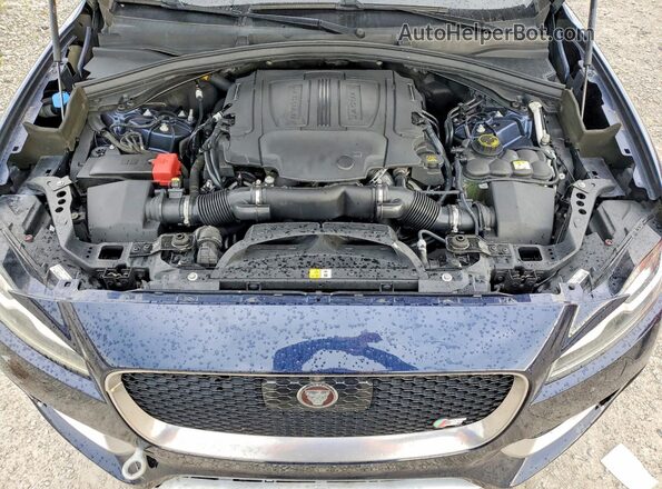 SADCM2FV1JA202670 2018 JAGUAR F-PACE Blue Շարժիչի բաժամունքի տեսք