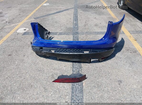 SADCM2FV1JA284660 2018 JAGUAR F-PACE Blue Instrument cluster view