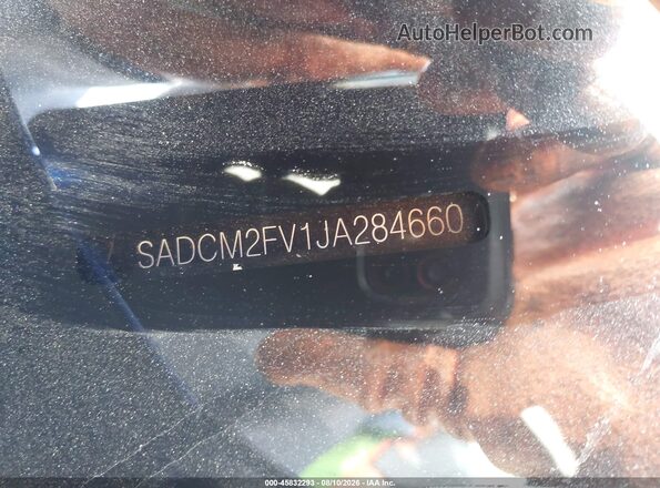 SADCM2FV1JA284660 2018 JAGUAR F-PACE Blue Engine compartment view
