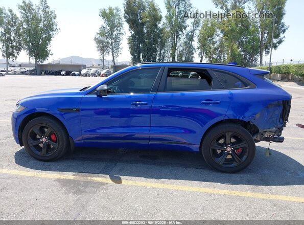 SADCM2FV1JA284660 2018 JAGUAR F-PACE Blue 