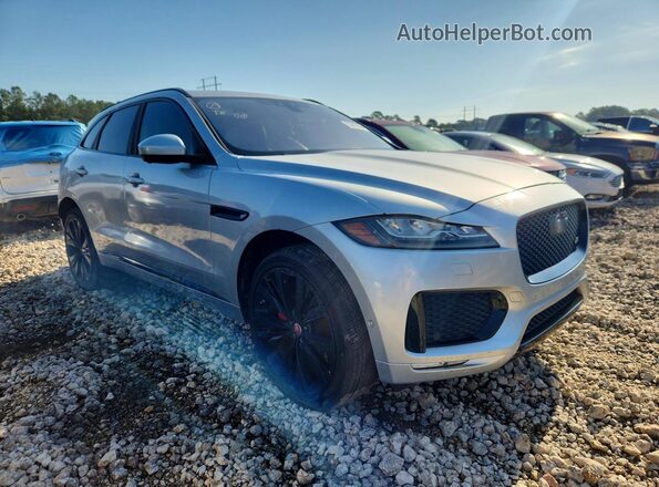 SADCM2FV3JA285938 2018 JAGUAR F-PACE Silver Front right