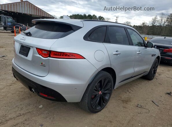 SADCM2FV3JA285938 2018 JAGUAR F-PACE Silver Rear right