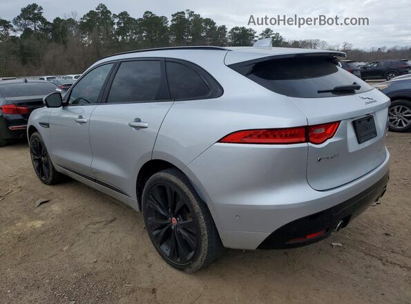 SADCM2FV3JA285938 2018 JAGUAR F-PACE Silver Rear left
