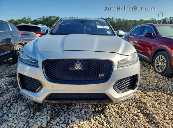 SADCM2FV3JA285938 2018 JAGUAR F-PACE Silver Front view