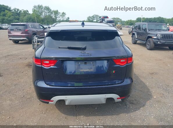 SADCM2FV3JA298415 2018 JAGUAR F-PACE Dark Blue 