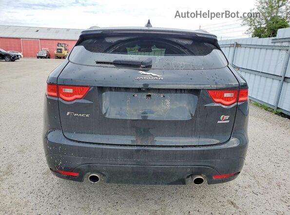 SADCM2FV5JA293930 2018 JAGUAR F-PACE Black Вид ззаду