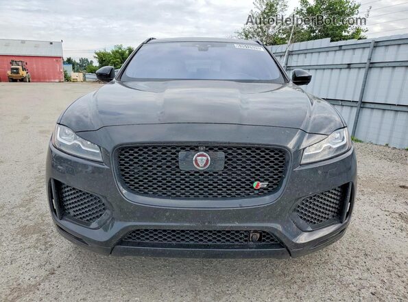 SADCM2FV5JA293930 2018 JAGUAR F-PACE Black Вид спереду