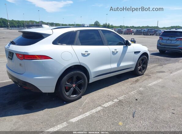 SADCM2FV6JA261035 2018 JAGUAR F-PACE Белый Задняя правая четверть