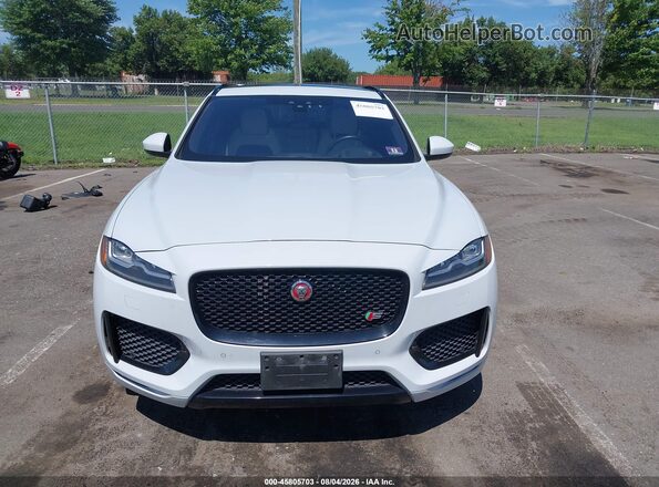 SADCM2FV6JA261035 2018 JAGUAR F-PACE Белый Вид щитка приборов