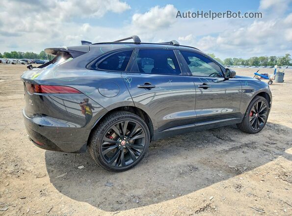 SADCM2FV7JA328421 2018 JAGUAR F-PACE Gray Задня права чверть