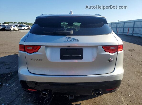 SADCM2FV8KA354401 2019 JAGUAR F-PACE Silver Вид ззаду