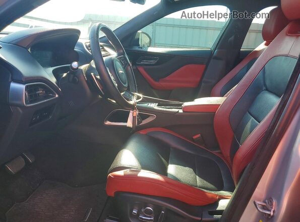 SADCM2FV8KA354401 2019 JAGUAR F-PACE Silver Вид салону спереду