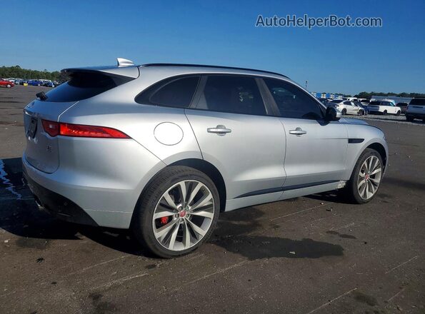 SADCM2FV8KA354401 2019 JAGUAR F-PACE Silver Задня права чверть