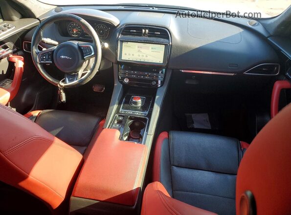 SADCM2FV8KA354401 2019 JAGUAR F-PACE Silver Вид панелі приладів