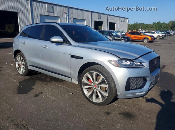 SADCM2FV8KA354401 2019 JAGUAR F-PACE Silver Передня права чверть
