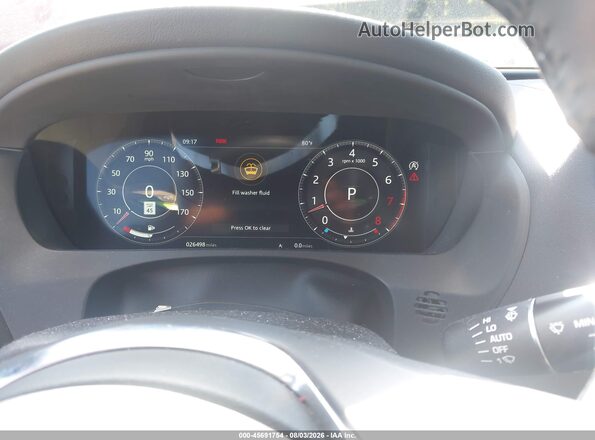 SADCM2FVXLA620566 2020 JAGUAR F-PACE Red Widok tylnych siedzeń
