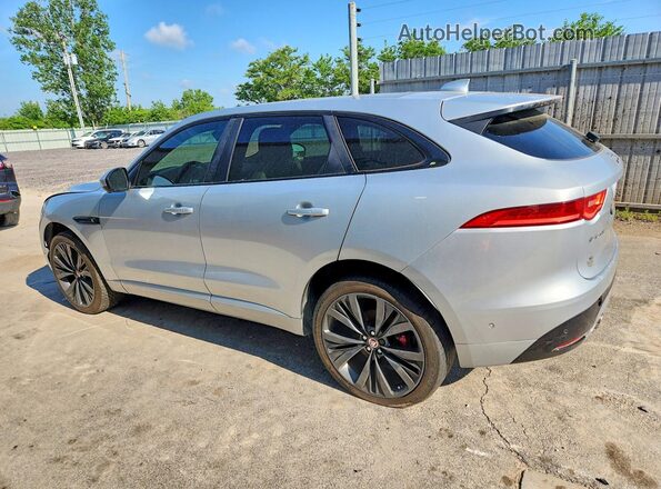 SADCP2BV7HA063829 2017 JAGUAR F-PACE Серебряный Задняя левая четверть