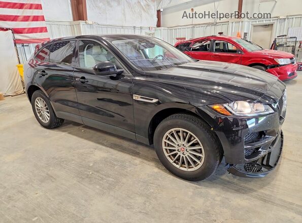 SADCS2BV8HA054975 2017 JAGUAR F-PACE Black Delantero derecho