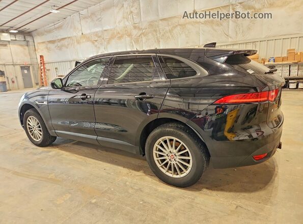 SADCS2BV8HA054975 2017 JAGUAR F-PACE Black Trasero izquierdo
