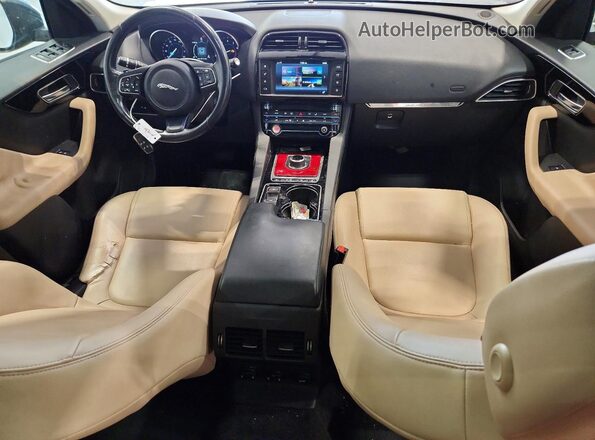 SADCS2BV8HA054975 2017 JAGUAR F-PACE Black Vista del salpicadero