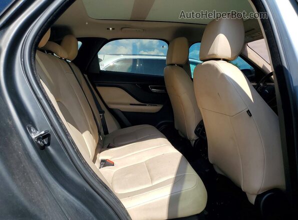 SADCS2FX2JA279121 2018 JAGUAR F-PACE Серебряный Вид задней части салона