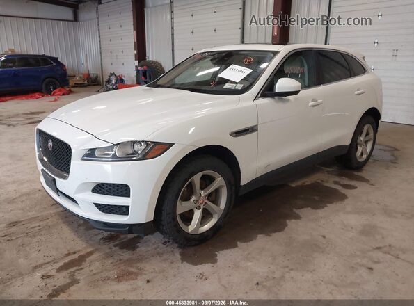 SADCS2FX8KA395229 2019 JAGUAR F-PACE White Przód lewy