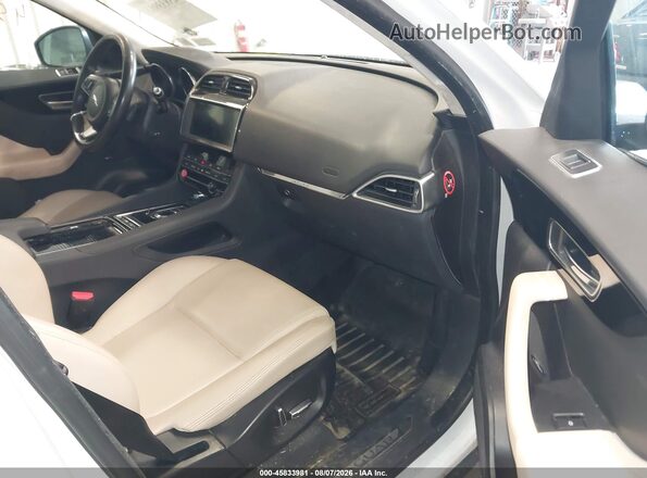 SADCS2FX8KA395229 2019 JAGUAR F-PACE White Widok wnętrza z przodu
