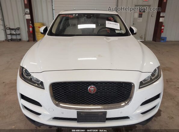 SADCS2FX8KA395229 2019 JAGUAR F-PACE White Widok zestawu wskaźników