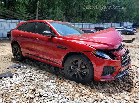 SADCT2EX0RA724899 2024 JAGUAR F-PACE Red წინა მარჯვენა