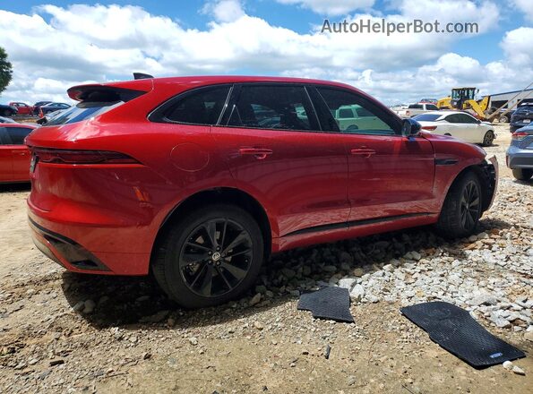 SADCT2EX0RA724899 2024 JAGUAR F-PACE Red უკანა მარჯვენა