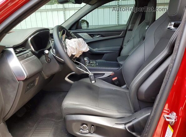SADCT2EX0RA724899 2024 JAGUAR F-PACE Red წინა სალონის ხედი