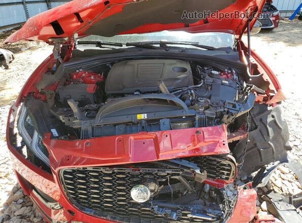 SADCT2EX0RA724899 2024 JAGUAR F-PACE Red ძრავის განყოფილების ხედი
