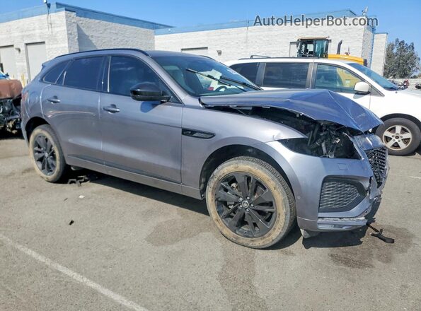 SADCT2EX2RA733037 2024 JAGUAR F-PACE Gray Delantero derecho