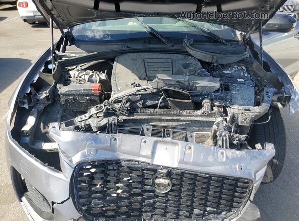 SADCT2EX2RA733037 2024 JAGUAR F-PACE Gray Vista del compartimento del motor