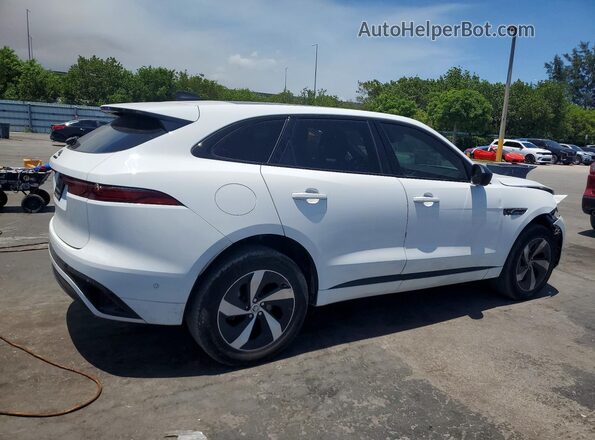 SADCT2EX3RA736030 2024 JAGUAR F-PACE White Trasero derecho