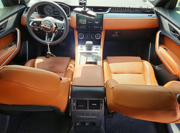 SADCT2EX4SA748399 2025 JAGUAR F-PACE Black Vista del salpicadero