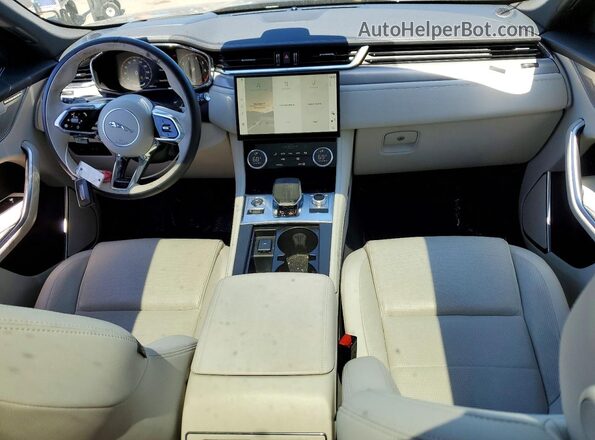 SADCT2EX4TA756472 2026 JAGUAR F-PACE Black Առջևի վահանակի տեսք