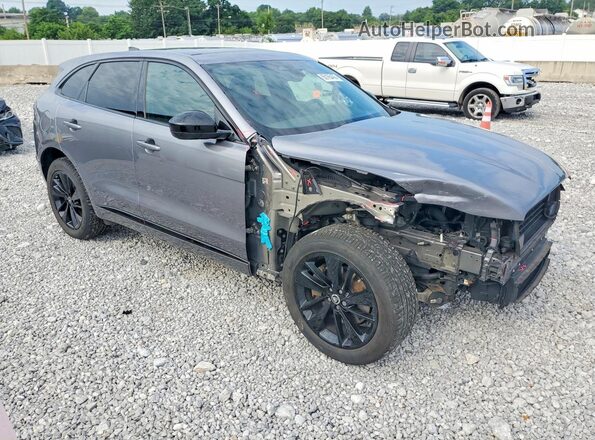 SADCT2EX8RA726772 2024 JAGUAR F-PACE Gray Przód prawy