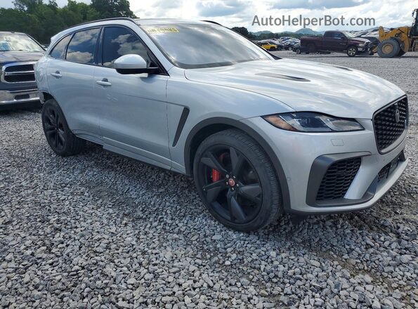SADCZ2EE7MA688828 2021 JAGUAR F-PACE Серебряный Передняя правая четверть